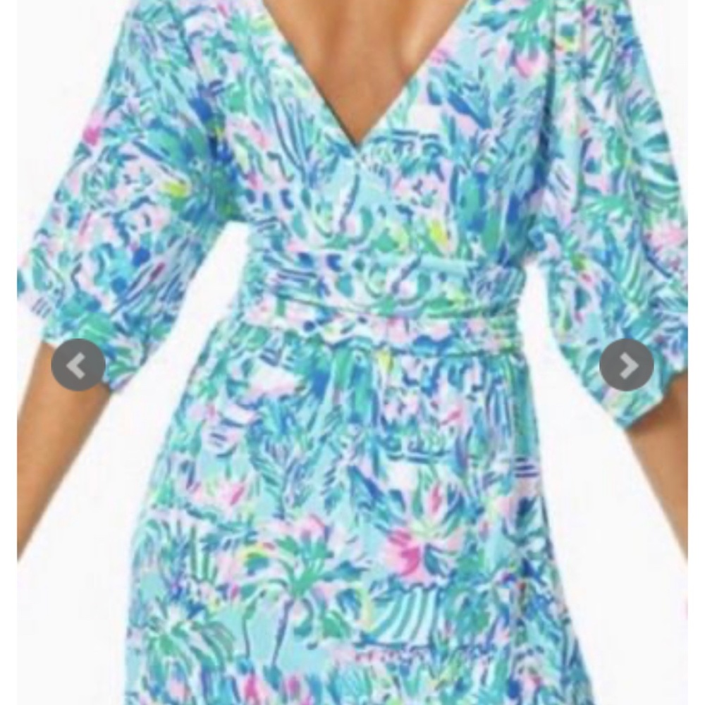 Lilly Pulitzer Ibiza Cabana Parigi Romper- Large